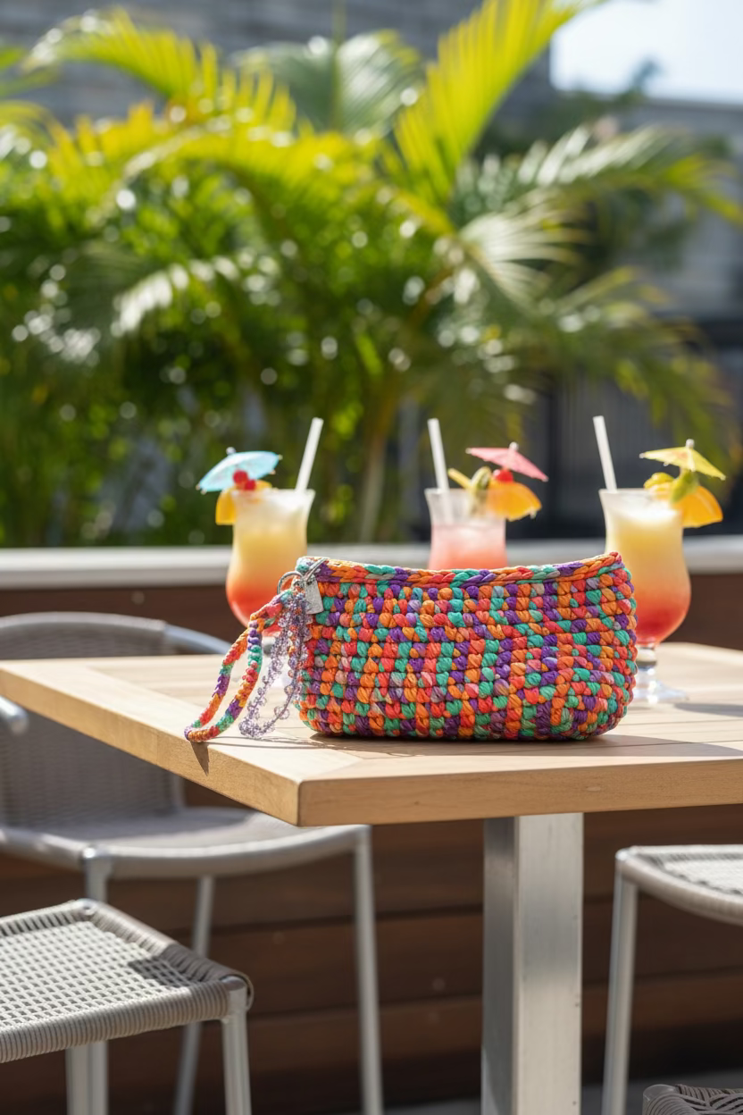 The colour riot clutch