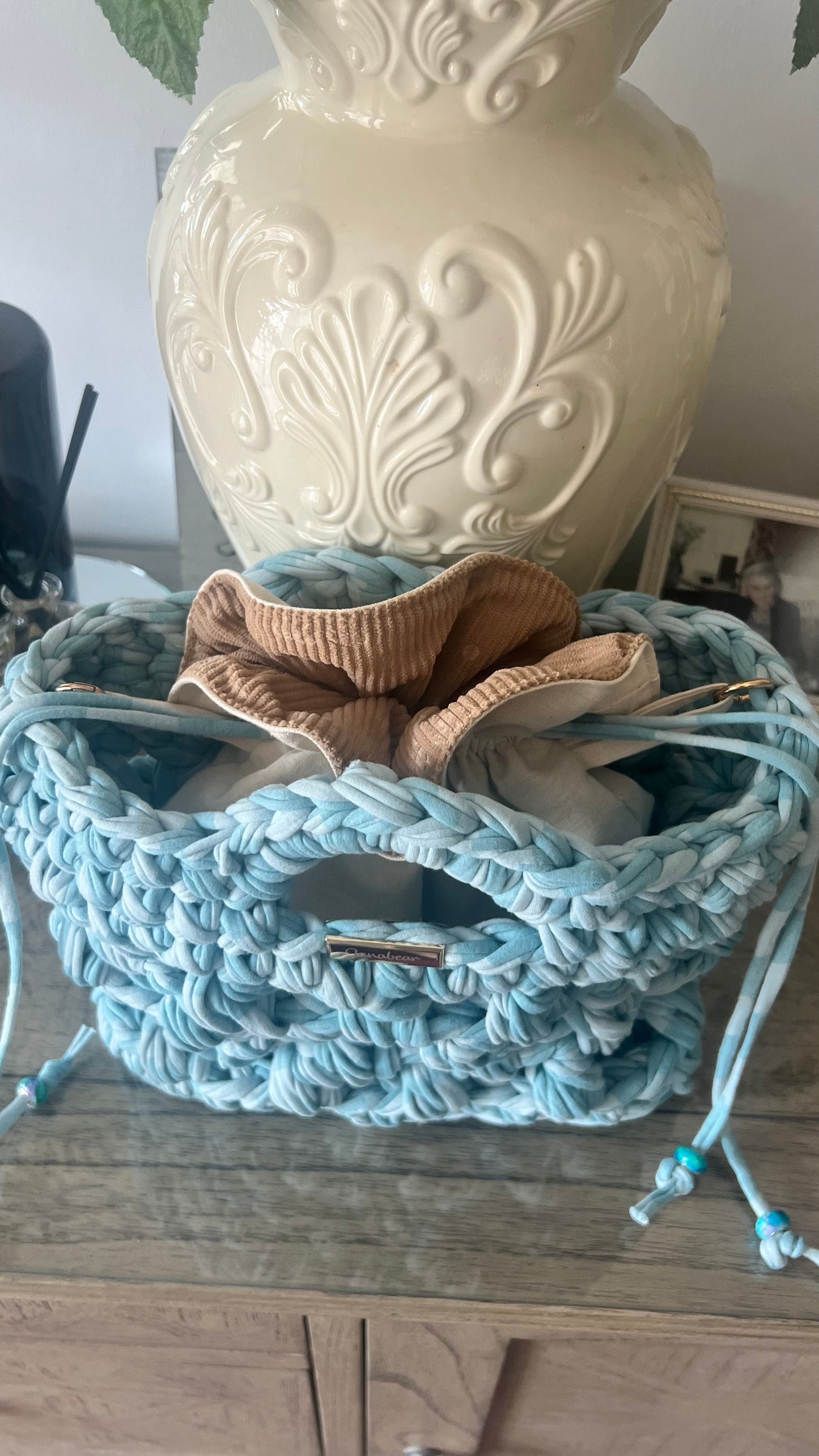 Basket Tote bag